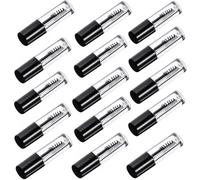 MOBUTOFU 20pcs Empty Lash Tubes for Eyelash Cream and Mascara, Mini DIY Mascara Bottles with 0.8ml Capacity, Acrylic Material, Compact and Portable for Daily and Travel Use