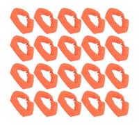 MOBUTOFU 20pcs Windproof Traffic Cone Weighted Bag with Slip-resistant Grip and Reusable Fabric Material, Circular Ring-shaped Sandbag for Nighttime Operations and City Road Construction