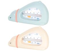 MOBUTOFU 2pcs Bath Thermometers Cartoon Design for Tub Accurate Water Temperature Measurement Durable and Safe Bath for Boy Girl