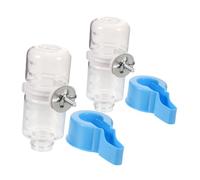 MOBUTOFU 2pcs Bird Water Dispenser Automatic Feeder for Parrots and Budgies Cage Water Feeder Capacity Easy to Clean and Operate for Pet Shops and Home Use