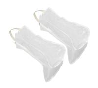 MOBUTOFU 2pcs Boot Storage Bags Large Capacity Dustproof PVC Shoe Covers with Zipper Plastic Organizer for Tall Boots Moving and Outdoor Use