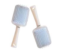 MOBUTOFU 2pcs Creative Plastic Paddle Brush Vent Hairbrush for Women Detangle Brush with Massage Hair Combs for Hair Styling Use