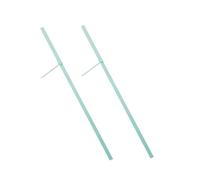 MOBUTOFU 2pcs Growth Chart Height Measuring Ruler for Wall Portable Plastic Height Measure Tool for Boys and Material Decorative and Space-Saving Design