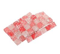 MOBUTOFU 2pcs Hamster Cooling Mat for Small Pets, Breathable Glass Marble Material with Wear and Break Resistance, Reusable Summer Cooling Bed Suitable for Hamsters and Cats