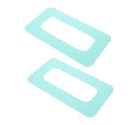 MOBUTOFU 2pcs Paddle Board Fin Slot Connector Patches Light Green Surfboard Accessories for Improved Handling Effortless Maintenance and Precise Compatibility with Various Sup Models