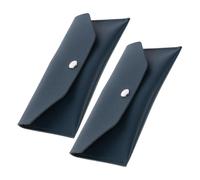 MOBUTOFU 2Pcs PU Leather Cash Envelope Wallets Set Organizer for Budgeting, Sinking Funds, and Travel Women’S Reusable Cash Budgeting Wallet with Receipt Holder