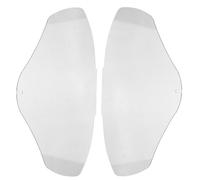 MOBUTOFU 2pcs Replacement Lens for Face Shield 34x24cm Helmet Visor