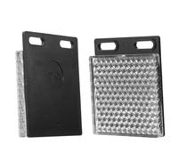 MOBUTOFU 2pcs Retroreflective Panels Photoelectric Board Reflective Sensor Component for Retro Reflective Systems Use Photoelectric Beam Reflector