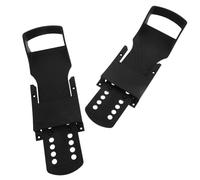 MOBUTOFU 2pcs Rowing Machine Foot Pedals Adjustable Foot Straps for Universal Compatibility, Sturdy Plastic Replacement Parts Suitable for Cardio Training and Apartments