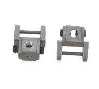 MOBUTOFU 2pcs Scroll Saw Clamp Set Replacement Clamps Made of High-Strength Metal with Optimal Stability and Ergonomic Design for Home Projects and Professional Workshops
