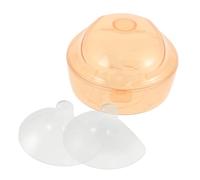 MOBUTOFU 2pcs Soft Silicone Breastfeeding Shields Comfortable Nursing Cups Breast Protector for Newborns for Home Hospital Use