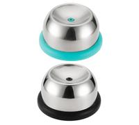 MOBUTOFU 2pcs Stainless Steel Egg Puncher Blue Black Kitchen Tool for Home Egg Piercing Prevent Cracks While Cooking Compact Random Color
