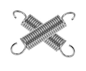 MOBUTOFU 2pcs Telescopic Hook Swing Chair Hanging Hooks Adjustable Sleek Spring Steel Metal Space-Saving Suspension for Garden Porch Hammock