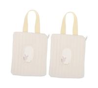 MOBUTOFU 2pcs Wet Wipe Pouch Dispenser Portable Wipes Case for Diaper Bag Travel Pump Bottle Easy to Clean for Bathroom and Nursery