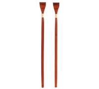 MOBUTOFU 2pcs Wooden Back Scratcher for Adults with Long Handle, Fine Workmanship to Severe Itching, Gift for Family and Friends