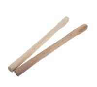 MOBUTOFU 2pcs Wooden Hoe Handles Replacement Ergonomic Garden Tool Handles Smooth Hardwood for Weeding Cultivator Practical Gardening Accessories