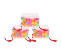 MOBUTOFU 3 Sets Twerking Pong Game Party Supplies with Plastic Boxes, Belts and 20 Ping Pong Balls - Interactive Wedding and Bachelorette Party Games for Family Gatherings and Reception