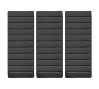 MOBUTOFU 30 Pcs Silicone Watchbands Retaining Hoop Black Replacement Band Loops for Watch Strap Secure Wristband Connector Easy to Replace and Super Light Weight