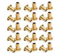 MOBUTOFU 3000pcs Brass Bee Frame Eyelets for Beekeeping Wooden Hive Boxes Wire Protection and Corrosion Resistance, Smooth Surface Eyelets Suitable for Bee Frame Threading Holes in Beehive