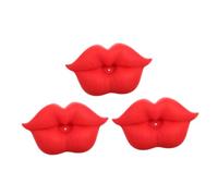 MOBUTOFU 3pcs Funny Pacifiers Boy Girl Comforting Tool Silicone Lip Pacifier Sleep Tool