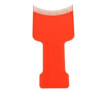 MOBUTOFU 3pcs Hair Coloring Comb Board Set with Plastic Hairbrush Tool for Home Use and Self-help Hairdressing, Prevents Hair Dye Touching Roots and Protects Scalp, Assorted Colours