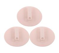 MOBUTOFU 3pcs Silicone Bath Scrubber, Anti-Slip Handheld Silicone Body Scrubber for Rich Lather Deep Cleaning, Gentle Cleansing Brush for All Skin Types
