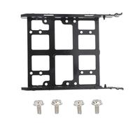 MOBUTOFU 3pcs SSD Mount Bracket Rails - 3.5 Inch/2.5 Inch Pull Out Hard Disk Rack for Mounting HDDs in Computer Cases - Ideal for DIY PC Build Or Hard Drive Recovery Device