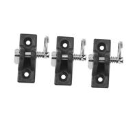 MOBUTOFU 3PCS Stainless Steel Boat Bimini Top Fittings with Pin and Ring Sunshade Canopy Hardware for Yacht Deck Hinge Swivel Mount Support for Various Boat Sunshades