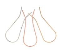 MOBUTOFU 3pcs U Shaped Zinc Alloy Hair Pins Durable Updo Hair Clips for Women and Versatile for Casual and Formal Styles Vintage French