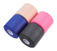 MOBUTOFU 4pcs Athletic Tape Prewrap Grip Tape Set for Tennis Racket Handle Cushion Wrap with Assorted Colors Sponge Material Use Reduces Impact Sports Training