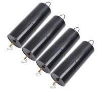 MOBUTOFU 4pcs Battery Operated Slow Rotating Hanging Motor with Plastic Housing, Ultra Quiet Performance and Compact Design for Patio and Indoor Crystal Suncatchers and Mobiles