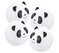 MOBUTOFU 4Pcs Bean Bags Panda Shape Fun Outdoor Game for Durable Foam Cloth for Parties and Family Activities Interactive Throwing Games