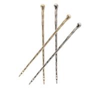 MOBUTOFU 4pcs Elegant Alloy Hair Sticks Pins for Women, Portable and Secure Bun Creation Hair Accessories, Minimalist Chinese Hairpins for Busy Mornings and Daily Wear