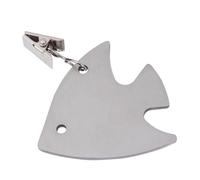 MOBUTOFU 4pcs Stainless Steel Table Skirt Clips Windproof Fish-shaped Tablecloth Holders for Weddings Restaurants Picnics Outdoor Events Portable Rust-resistant Table Cloth Clamps