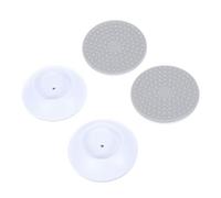 MOBUTOFU 4pcs Wall Bumpers for Pressure Mounted Gates Wall Pads for Dog Boy Girl Safety Easy Install No Drill for Doorways and Stairways