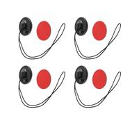 MOBUTOFU 4pcs Waterproof Camera Rope Lanyard for Sports, Anti-Lost Tether Surf Helmet and Bike Mount, Action Lanyard Strap for Security and Outdoor Adventures
