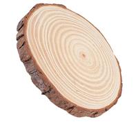 MOBUTOFU 5-Inch Outdoor Garden Wood Stepping Stones Kit Natural Wood Slice Patio Walkway Stones 23-25Cm X 2Cm Lawn Walkway for Garden Path Decoration