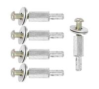 MOBUTOFU 5 Pcs Drill Arbor Adapter Shanks for Wire Brush Wheels and Wheel Polisher with Drill Bit Extension Shaft Extender