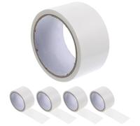 MOBUTOFU 5 Rolls Window Weather Sealing Tape Cloth White Strong Adhesion Flexible for Glass Gaps and Window Frame Gaps to Stop Cold Drafts Entering Your Home