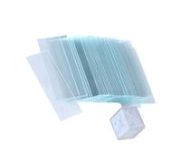 MOBUTOFU 50 Pieces of Blank Optical Glass Microscope Slides 100 Pieces round Covers Simple to Use Safe in Daily Use Microscope Accessories Educational