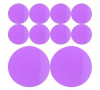 MOBUTOFU 50pcs Light Diffuser Sheets - Color-Changing Gel Filter for LED Spotlights - Colored Gel Sheets for Parties, Theatre, Studio, Photographic Lighting (Purple)