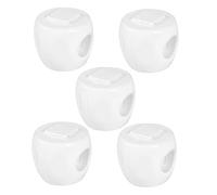 MOBUTOFU 5pcs Boy Girl Door Knob Cover for Boys and Girls Easy Adult Access Prevents Entry to Dangerous Rooms for Cabinet Door