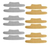 MOBUTOFU 6 Pairs Non-Slip Self-Adhesive Heel Cushion Pads for High Heels Foot Care Protector Shoe Inserts with Forefoot Pad Invisible Anti-Drop Stickers for Women’s Shoes