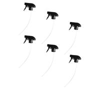 MOBUTOFU 6pcs Bottle Sprayer Heads Replacement Nozzles for Spray Bottles, Plastic Material, Suitable for Gardening and Cleaning Products, for Home and Outdoor Use
