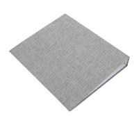 MOBUTOFU A4 Three Ring Binder Document Holder with Water Resistant Fabric Cover and Large Capacity Storage, Three Hole Design for Organizing Documents at School and Home