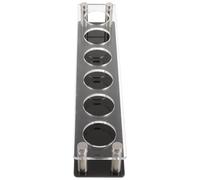 MOBUTOFU Acrylic Shot Glasses Display Holder and Serving Tray with 3.8cm Hole Size, Suitable for Home Party and Bar Use, Organiser for Whiskey, Brandy, and Vodka Cups