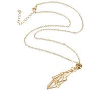 MOBUTOFU Adjustable Gold Crystal Cage Necklace with Natural Raw Stone Pendant, Metal Stone Holder Pendant for Women, DIY Jewelry Accessory, Hanging Crystal Holder for and Daily Wear