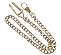 MOBUTOFU Alloy Pocket Watch Chain Wallet Chain Retro Stylish Sturdy Vest Accessory for Men Classic Gentleman Dress Suit Formal Occasion 37.5 CM