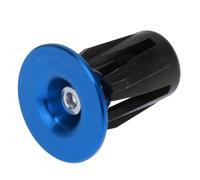 MOBUTOFU Aluminum Alloy Mountain Bike Handle Plug for Handlebars Lightweight End Caps Compatible with Road Folding Trekking Bikes Easy Installation Blue
