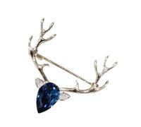 MOBUTOFU Animal Deer Brooch Gold Alloy Lapel Pin for Women'S Clothes and Scarves, Decorative Badge for Formal Suits and Casual Outerwear